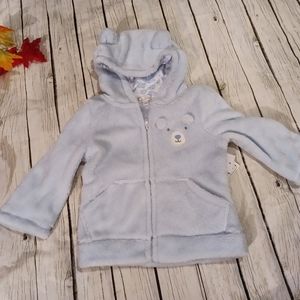 Quiltex NWT Baby Bear hooded jacket